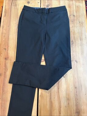 BODEN 6 Black Richmond Pants Tailored Fit 7/8 Ankle Trousers